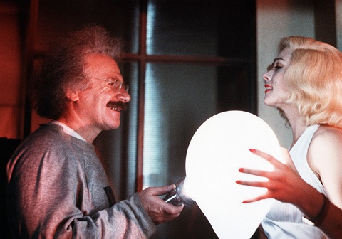 Marilyn Monroe On Fire